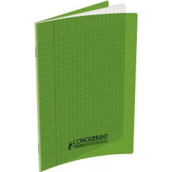 Conquerant Cahier Classique 17 x 22 cm 96p Grand Carreaux