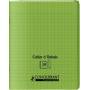 Cahier Conquerant Classique à Rabats Vert 17 x 22 cm 96p Seyès