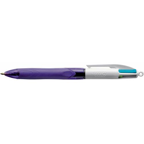 Penna Multicolore BIC Pastello 4 Funzioni Set Scorta - Elementariland