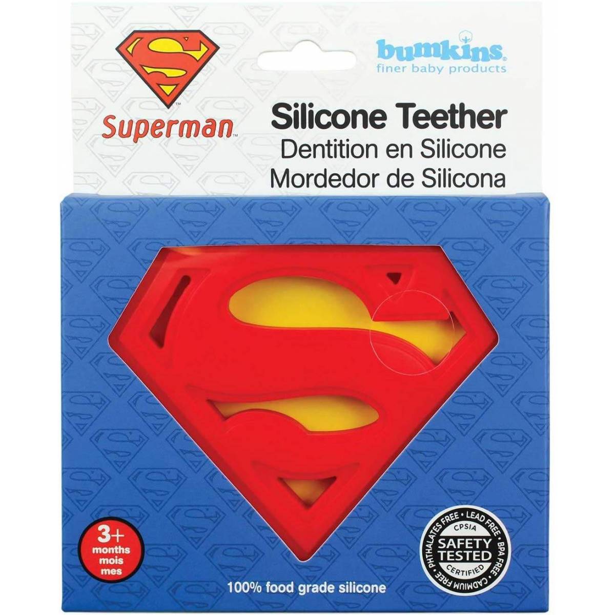 Anneau de Dentition Silicone Superman