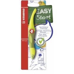 Stylo Roller Rechargeable STABILO EASY ORIGINAL pour Droitier - Vert