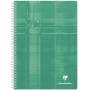 Cahier Clairefontaine Spirale 21x29.7 cm 148 pages Grands Carreaux