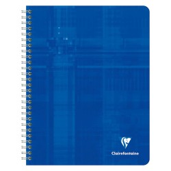 Cahier Clairefontaine Spirales 17x22 cm 180 pages Grands Carreaux