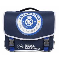 Cartable Real Madrid 41 cm 2 Compartiments Bleu