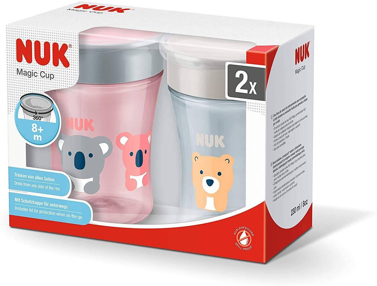 Nuk Magic Cup Leak Proof 360 Koala And Pink Bear