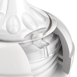 Philips AVENT 2 tétines Natural - 6 mois+ / 4 trous à débit rapide