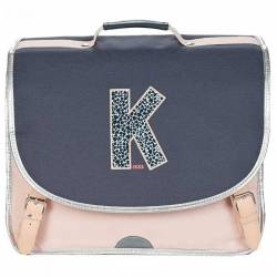 Cartable IKKS Nomad Gris Fille 38 cm