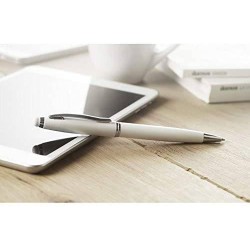 Coffret Parure de Stylo bille et Porte mine blanc