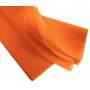 480 Feuilles de Soie - Mousseline Papier de soie Couleur : Orange - 50 x 75 cm