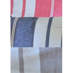 Pure Cotton - Plaid d'été 100% coton - 90 x 180 cm