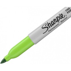 Sharpie Permanent Marker Fein Zitrone Grün