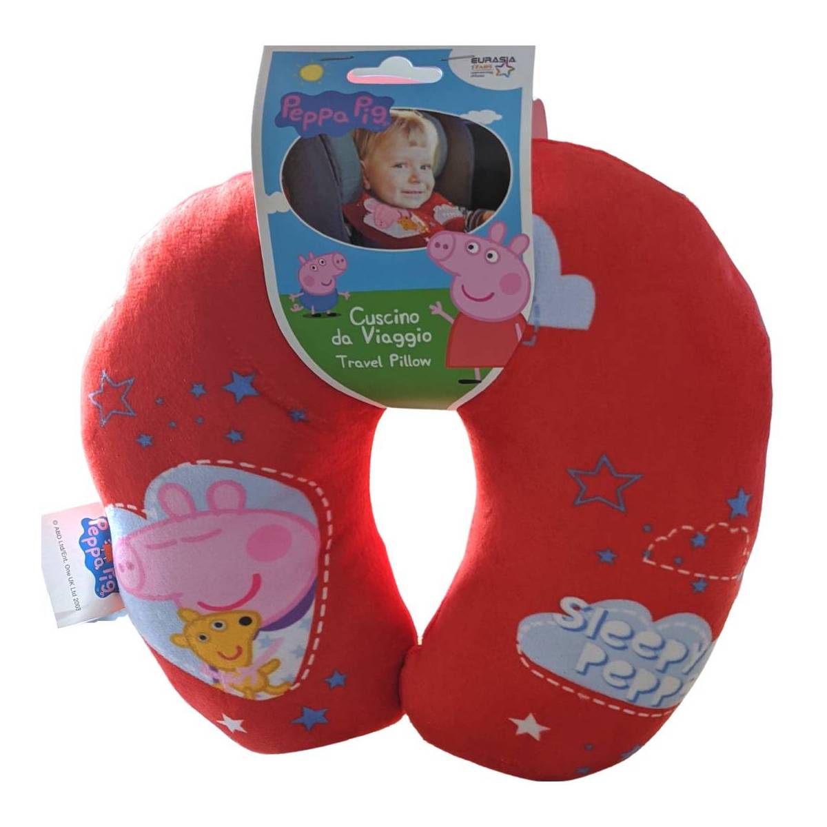 Coussin de Voyage Peppa Pig Enfant