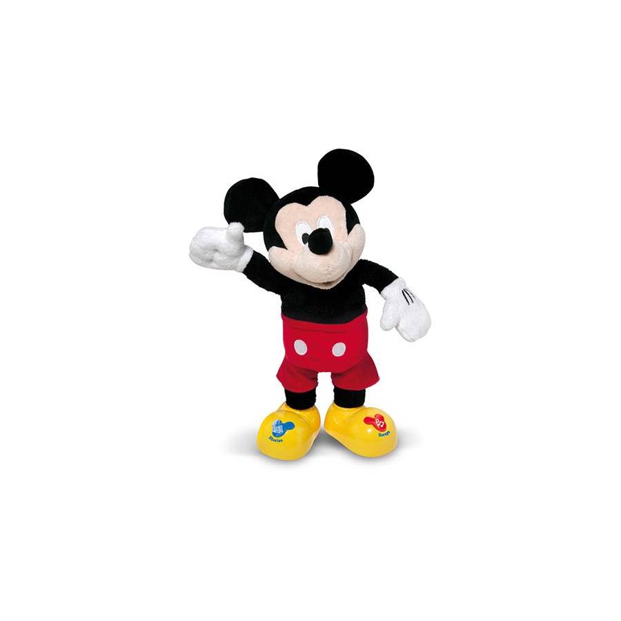 Disney Mickey Mouse jouet à tirer en bois Multicolore - 25.5x6x16.5 cm