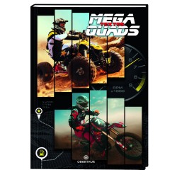 Cahier de Textes Rigide Megacars Megaquads Oberthur