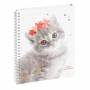 Cahier de Textes Color Lovely Lapin 17 x 22 cm