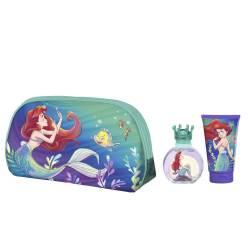 Trousse de Toillette La Petite Sirène avec Gel Douche et Eau de Toilette