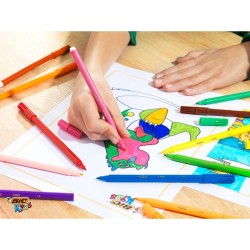 BIC KIDS - Etui de 18 Feutres de Coloriage Visa