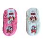 Chaussons Bébé Minnie Mouse Antidérapants Blanc / Fushia