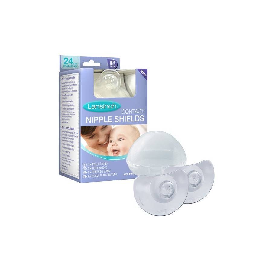 Lansinoh Contact Nipple Shield With Case - 24mm (2 count), Delivery Near  You