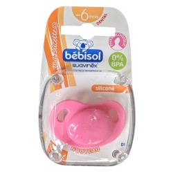 Suavinex Physiological Dental Silicone Pacifier Bébisol -6 months