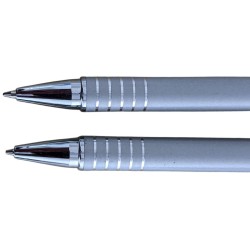 Ballpoint pen and pencil set Grey