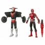 Figura Power Rangers Rosso e Morphin Cruise Beast morphers 10 cm