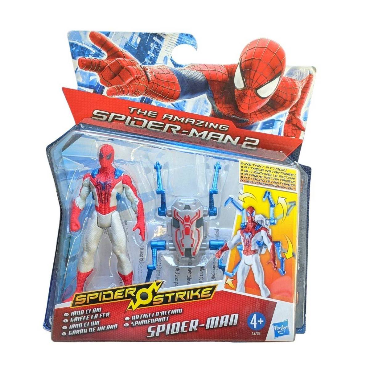 The Amazing Spider-Man - Spider Strike - Iron Claw Spider-Man Figure - 10 cm