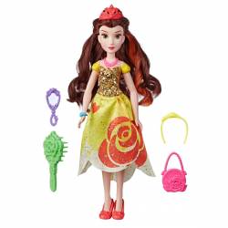 DISNEY Poupée Belle 38cm + accessoires - Disney Princesses pas cher 