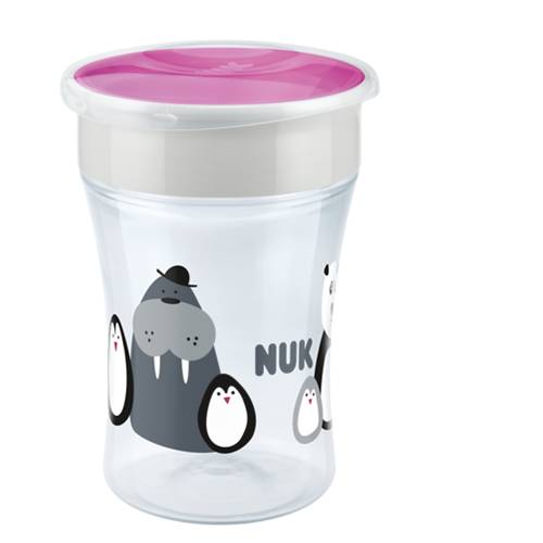 Magic Cup Easy Learning 230 ml con coperchio - Nuk - Donkid