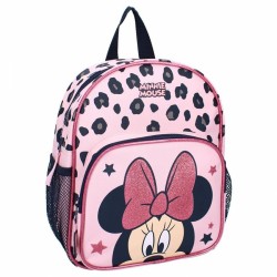 Pack Minnie Mouse Talk of the Town roze rugzak + etui