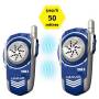 Lazer MAD Set de 2 Talkie Walkies portée de 50 m