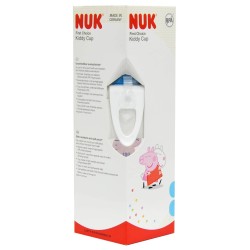 Peppa Pig fles 300 ml Nuk Kiddy Cup Eerste keuze 12m +