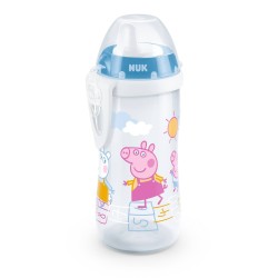 Peppa Pig fles 300 ml Nuk Kiddy Cup Eerste keuze 12m +