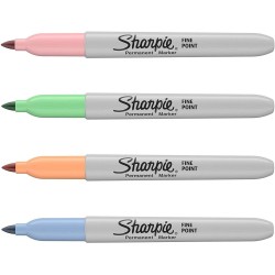 4 Sharpie fijne punt permanente markers