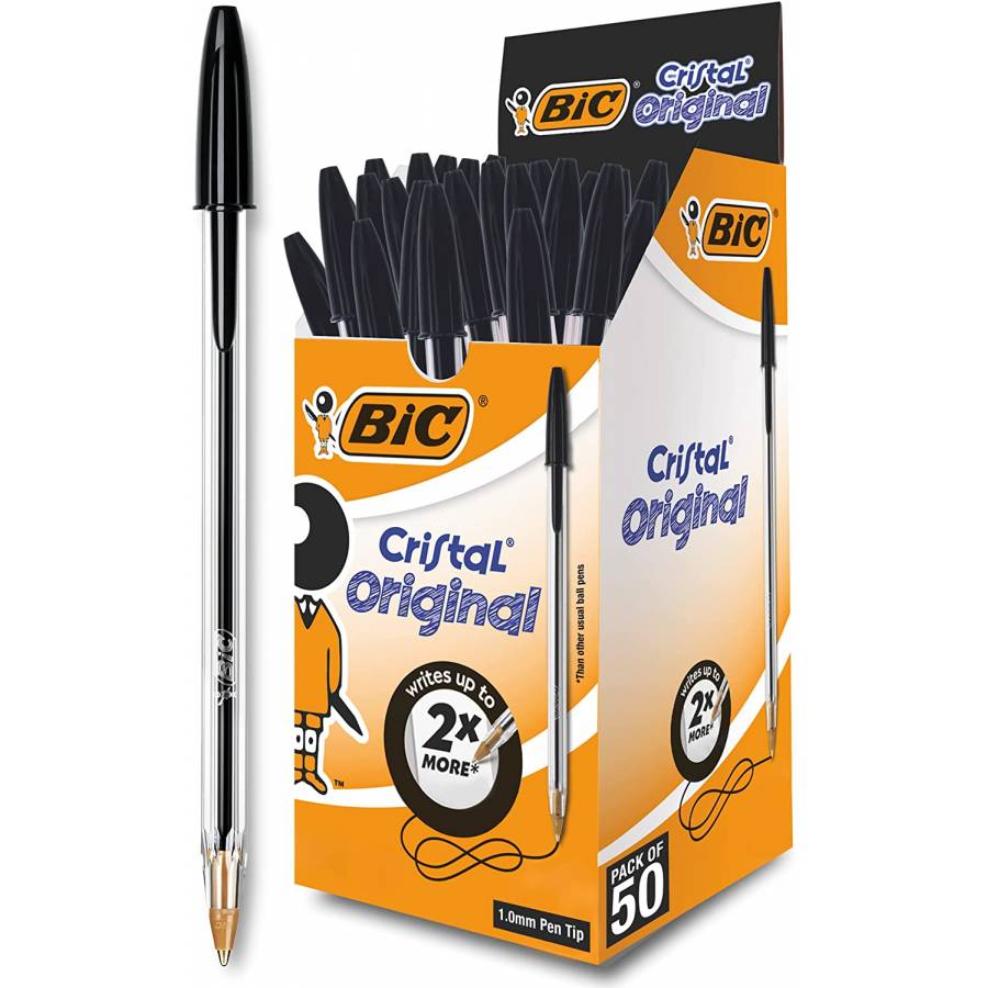 BIC Cristal Soft Ball Point Pens Biros Buy 1 to 50 Black Blue Red Green  Office