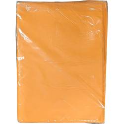 Feuilles papier de soie mandrine, mousseline emballage cadeaux orange.