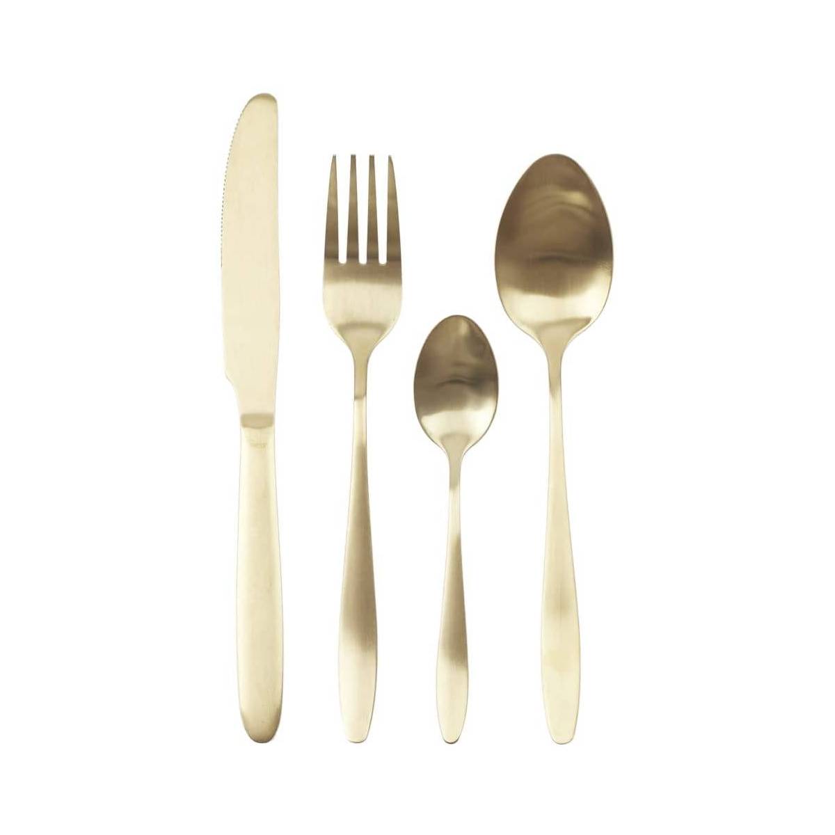 Set x3 Cubiertos Dorados - Comprar en Lo Home & Deco