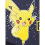 Pokemon Pikachu Satchel 38 cm 2 Fächer Marineblau