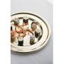 Assiette Rigide Sabert Or 30 cm x5