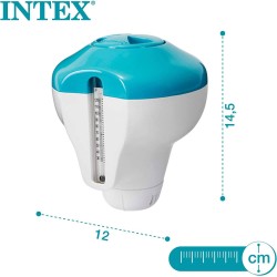 Diffuseur de Produit Flottant Intex avec Thermomètre