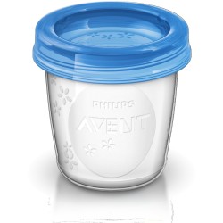 Philips AVENT - 10 pots de conservation pour lait maternel