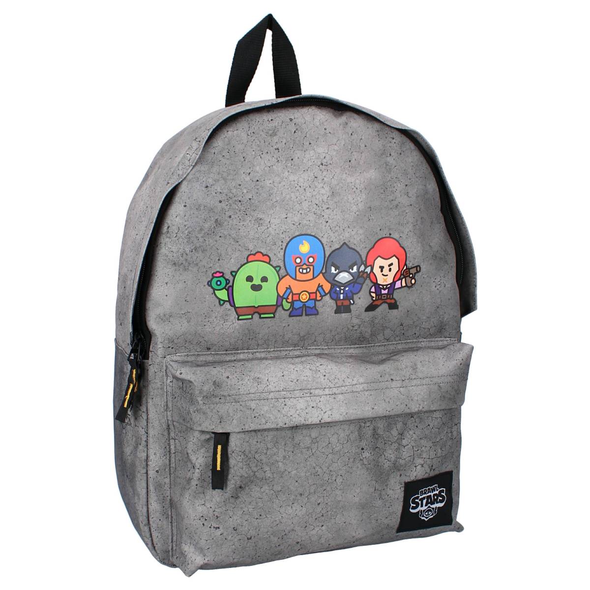 Sac à dos garçon Brawl Stars Showdown gris 39 cm