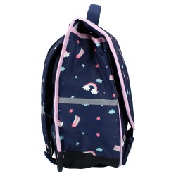 Cartable Licorne Milky Kiss "Born To Be Unicorn" 38cm