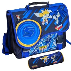 Sonic 38 cm Schooltas Pack + etui