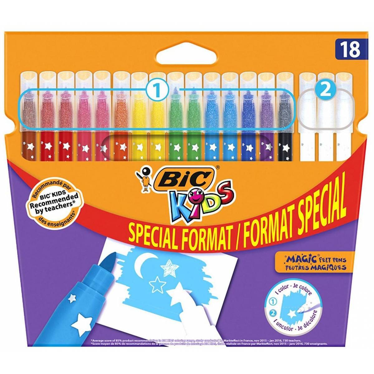 BIC Kids - Kit Noël 18 crayons de couleur BIC Evolution + Boules de Noël à  colorier : Chez Rentreediscount Fournitures scolaires