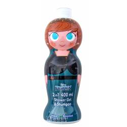 Douchegel & shampoo 2in1 Girl Frozen Anna 400 ml VEGAN