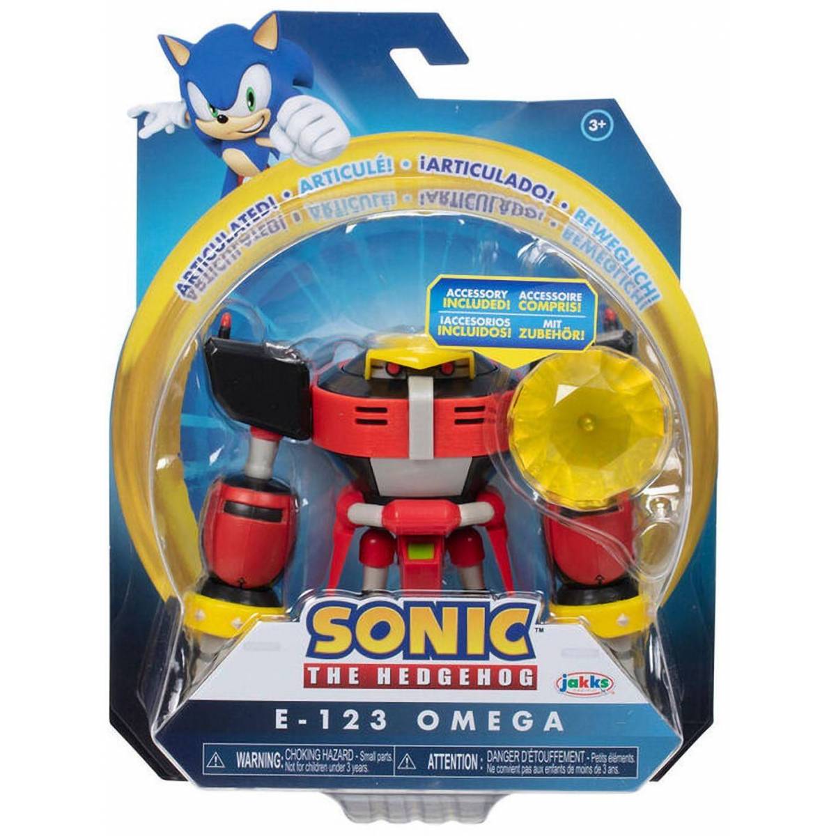 E-123 OMEGA Sonic The Hedgehog 10 cm große Actionfigur