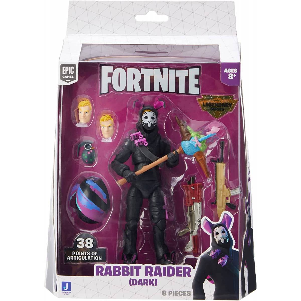 Figura de acción Fortnite Rabbit Raider (oscura) 15cm
