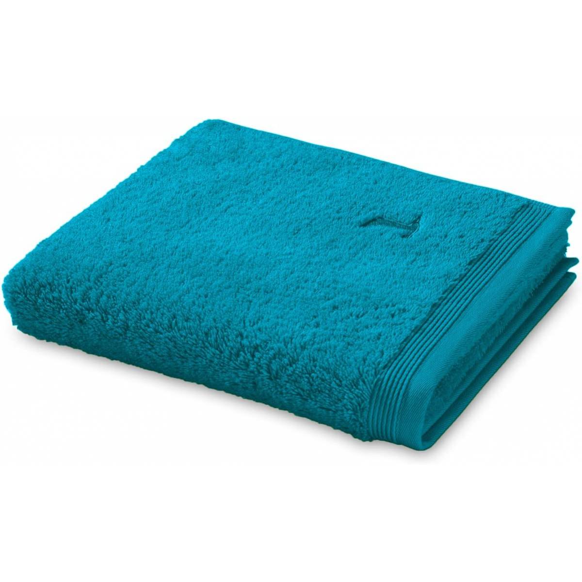 Handtücher für Set 2er Frottana Möve blau 50x100cm Baumwolle