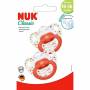 Sucettes Nuk 18-36 mois silicone classic